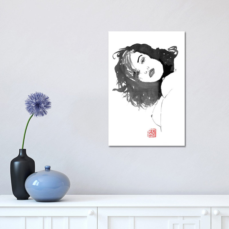 Looking Down by Péchane - Print on Canvas, Wrapped Canvas, 30.48 cm H x 45.72 cm W