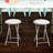 Aloy Backless 18-Inch Folding Stool with 225lb Capacity, 2 packs (White)-768071601