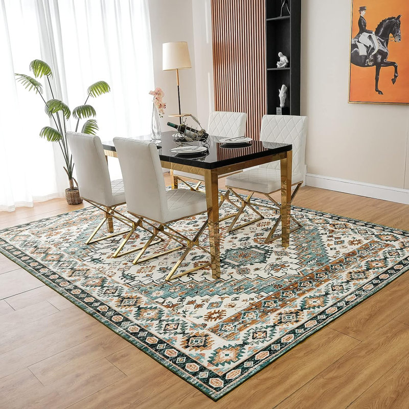 Southwestern Indoor Rug, Rectangle 5' x 7'