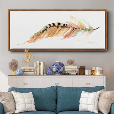 Tail Feather IV - toile encadrée
