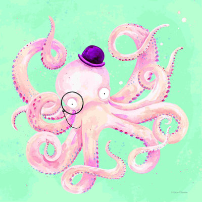 " Inquisitive Octopus " Painting Print