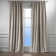 Rideau simple extra long et extra large en velours mat luxueux
