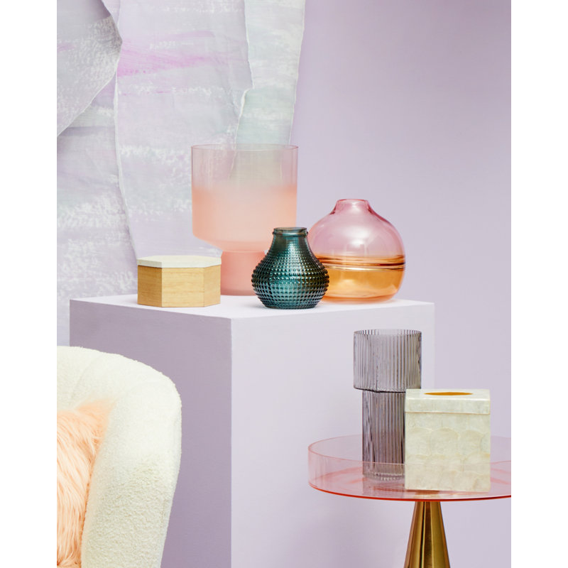 Debarata Glass Table Vase
