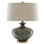 Lampe de table 21,25 po gris foncé / vert mousse / antique Greenlea