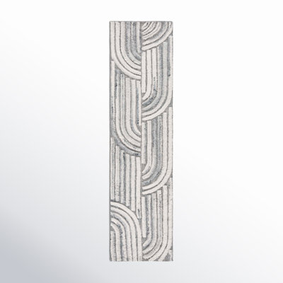 Seri Handmade Dark Gray/Ivory Rug