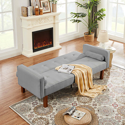 Perpetua Square Arm Sofa Bed
