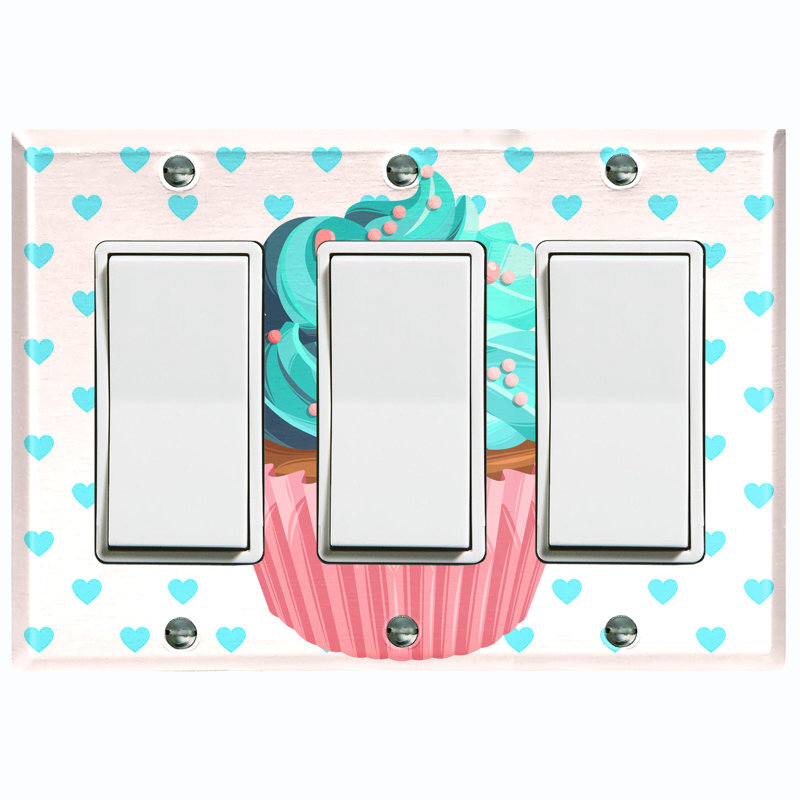 Plaque murale berçante Cupcake