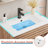 Jadaya Sharee 30" Freestanding Single Bathroom Vanity Set with Sink Top, Faucet and Drain, Soft-Close Doors-2005318847