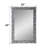 Kachina Accent 31"x47" Mirror, Mirrored & Faux Gems-238409559