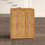 Edward Bamboo Cabinet Laundry Hamper with Handles