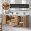 Meuble-lavabo double 72 po avec miroir Anais