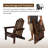 Amza Foldable Outdoor Adirondack Set-5411420