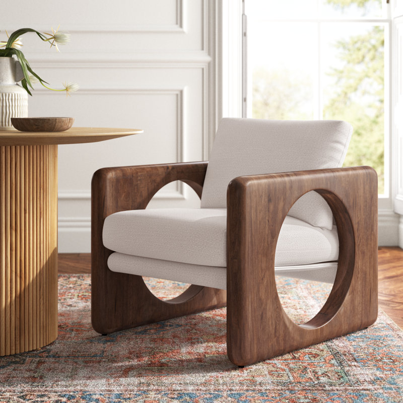 Ash Upholstered Armchair