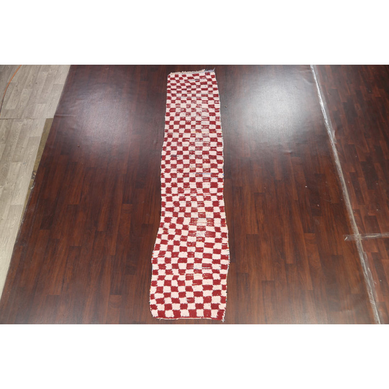 One-of-a-Kind 2'6" X 11'3" Runner Wool Area Rug in Multicolor