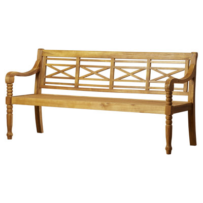 Banc de jardin en bois Paull