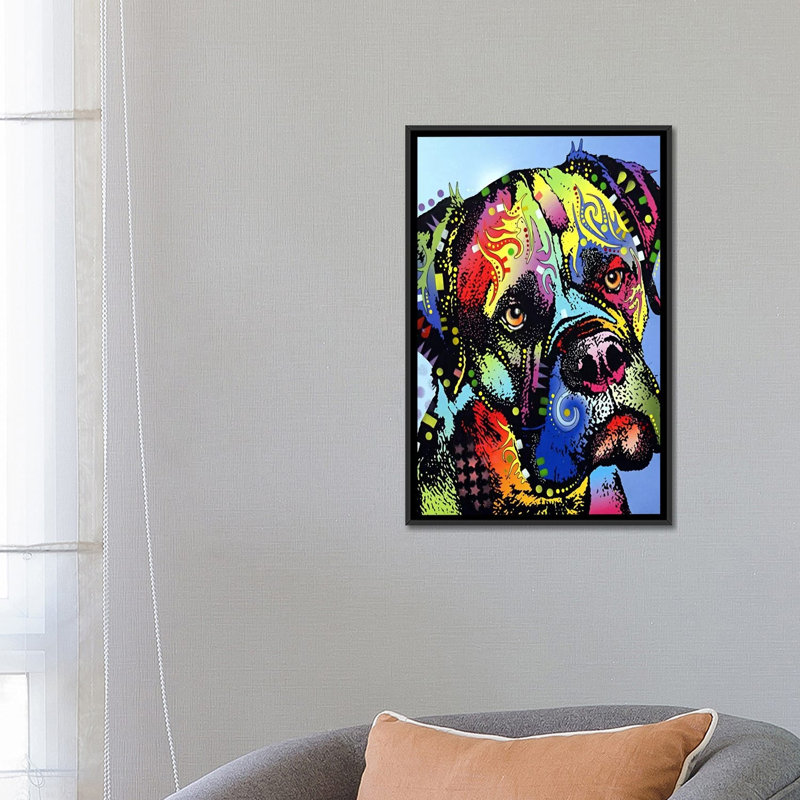 Impression sur toile tendue, H 26 po x l 18 po x P 1,5 po, Toile tendue
