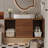 39.4" Wall-Mounted Single Bathroom Vanity with Sink