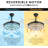 Zink Ceiling Fan with LED Lights