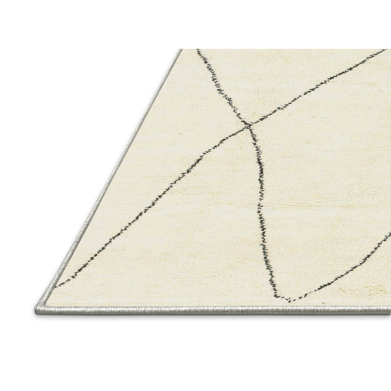 Abstract Indoor Rug, Rectangle 8' x 12'