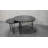 27.56" Round Nesting Coffee Table Set of 2, Marble Top & Sturdy Metal Base for Living Room Bedroom-1154793686