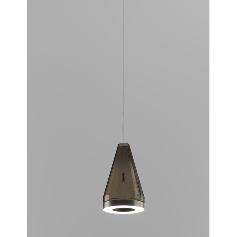Medea 1 - Light LED Pendant, 3000 Kelvins, Old Green Transparent
