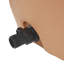 Tonneau cylindrique en plastique pour la collecte de l'eau de pluie Athena-31103797-31103801