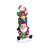 Stacking Snowman Elk Santa Christmas Decoration with LED Lights Battery Operated Indoor Use Only