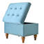 Repose-pieds Modern Living, repose-pieds en velours-1206114227