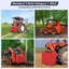 Boîte de ballast pour tracteur à 3 points 800LBS, volume en acier robuste de 5 pieds cubes avec attelage de 2 pouces pour tracteur de catégorie 1-1707031705