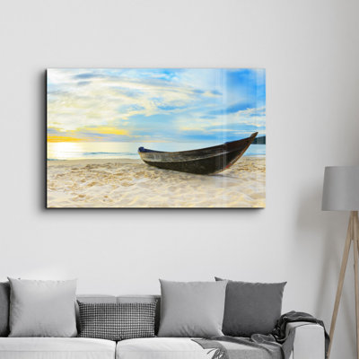 Peinture décorative en verre trempé