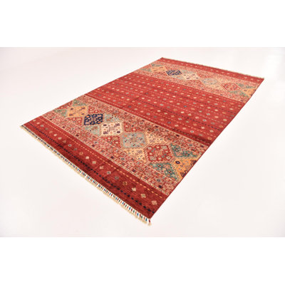 Johnston Burgundy Rug