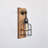 Elegant Wall Lamp, 100% Solid Wood, 15.7 x 5.5 x 6.3 Inches | E27 Socket, Max 200W | Unique Wooden Design, Perfect for Living Room, Bedroom, or Office | Stylish Lighting Solution with Natural Finish-106854213