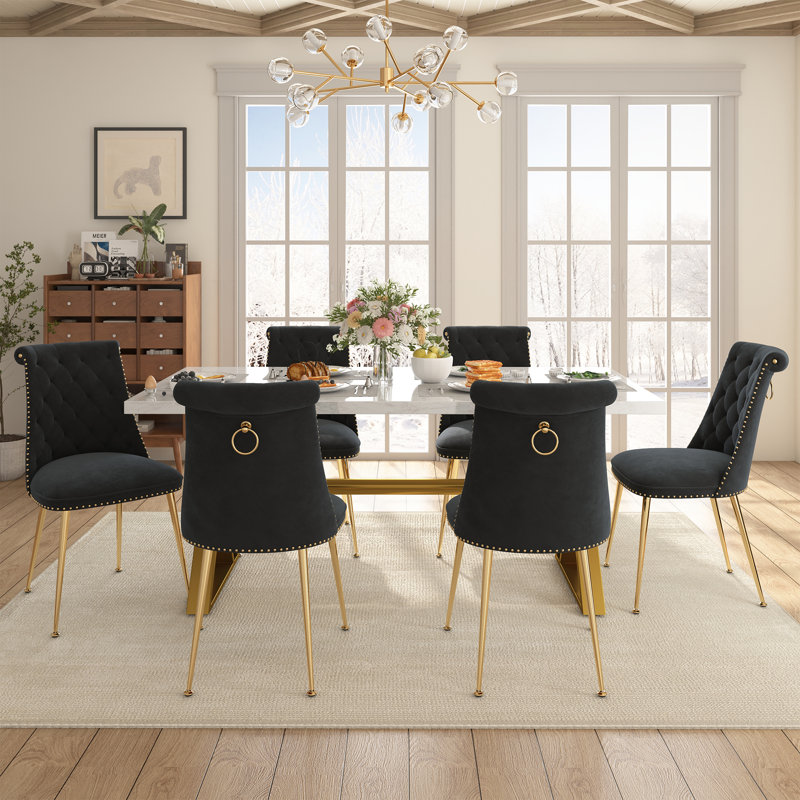 Ensemble repas pour 6 personnes Magallanes, Noir