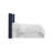 Hudson Upholstered Cotton Pine Wingback Headboard-89475560-90638312