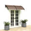 Housse de pluie pour porte et fenêtre 78,74 po x 39,37 po x 9,84 po - Protection contre la pluie / le soleil Facile à installer pour la maison-122680095