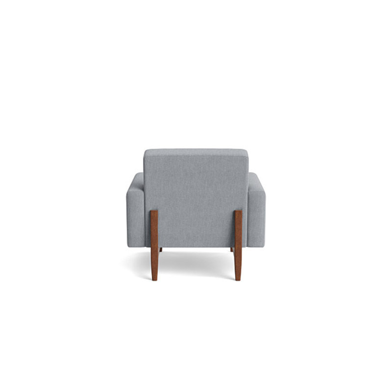 Tyler Chair, Performance Weave - Zinc