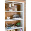 Bibliothèque en bois avec deux bacs de rangement 35,5 x 12 x 71 po