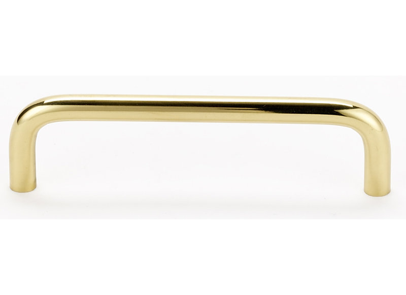 Poignée barre / poignée, 3", Laiton poli