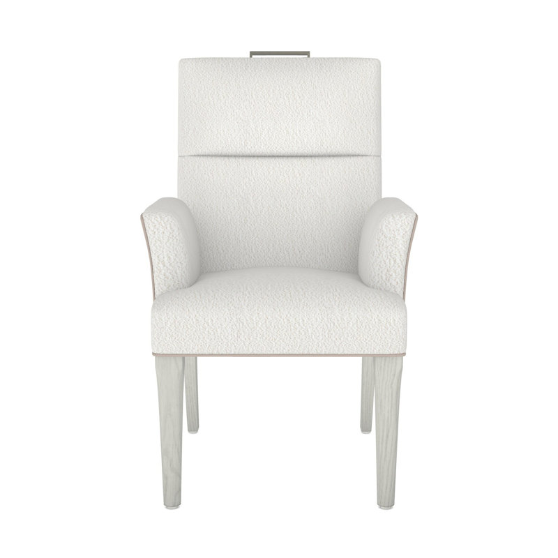 Fauteuil Thom Filicia Home, Kempsey peau de mouton, Casablanca