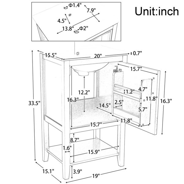 Dimensions du produit