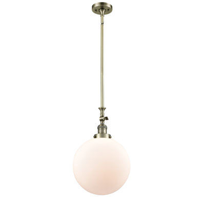 Luminaire suspendu sphère 1 lumière Clermont