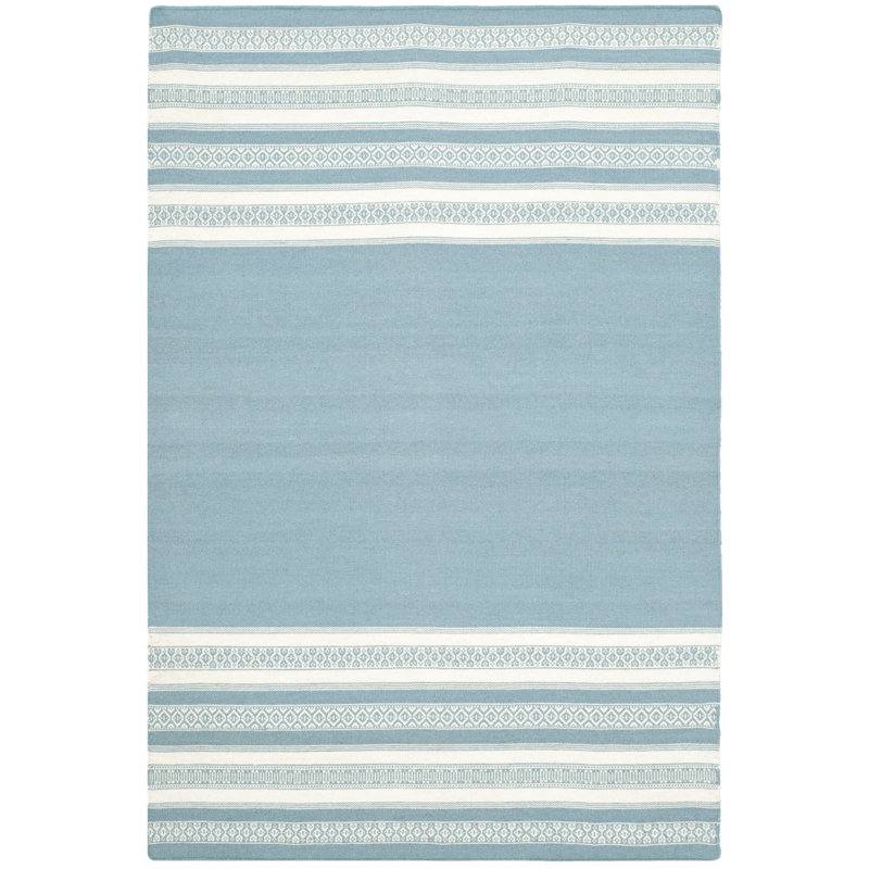 Dunkley Striped Hand Woven Area Rug, Rectangle 122 x 183 cm