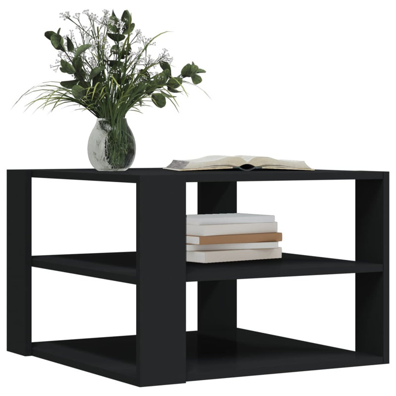 Table basse vidaXL, Noir, noir, noir, noir