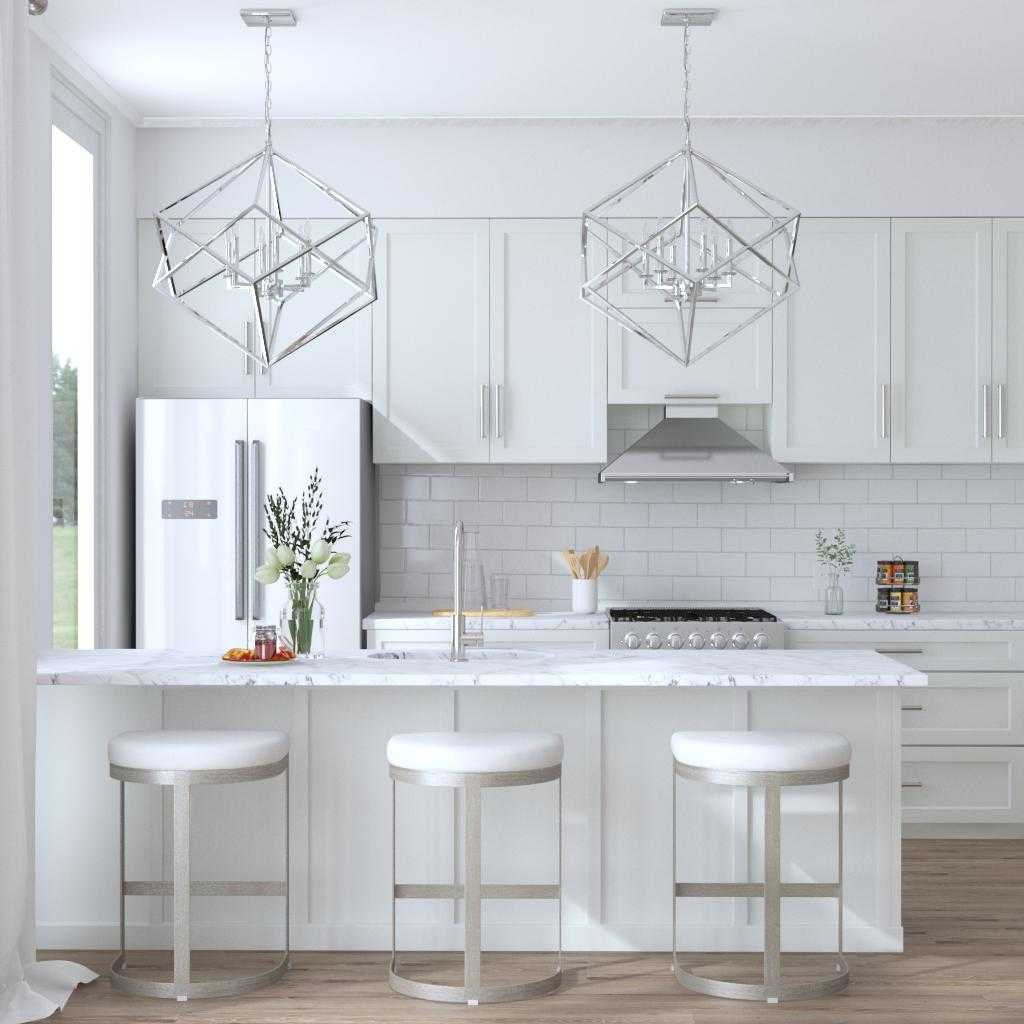 Fleta 26" Bar Stool, Silver