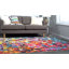 Tapis orangé / jaune / bleu Marianne-26309336