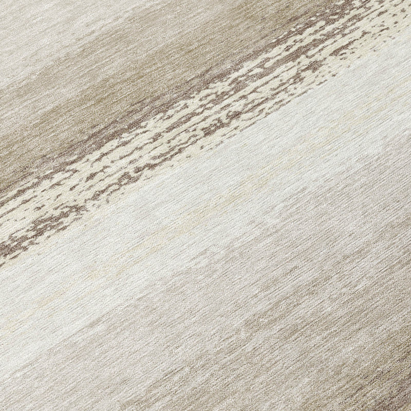Tapis intérieur / extérieur lavable à la machine Chantille ACN2707, Ivoire ivoire, 2 pi 6 po x 3 pi 10 po