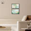 Double Green Set, ensemble de 2 toiles vertes et bleues par Art Remedy-114217978-114217979