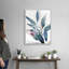 Indigo Sprig II, art mural sur toile-840432494-840432495