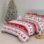 Ensemble de couette 3 pièces avec motif de rennes et sapin de Noël-137257640