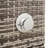 vidaXL Garden Shower Poly Rattan Grey-330507382